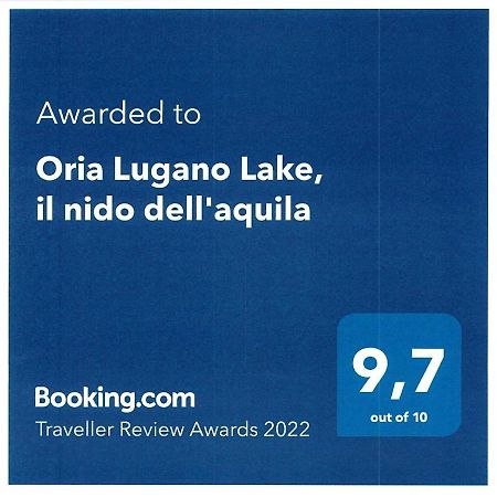 Oria Lugano Lake, Il Nido Dell'Aquila 외부 사진