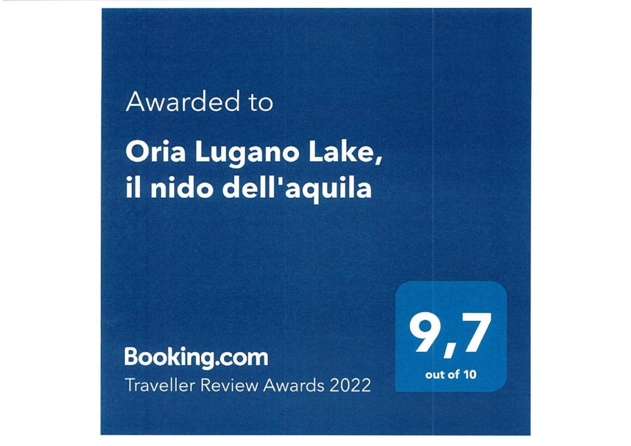 Oria Lugano Lake, Il Nido Dell'Aquila 외부 사진